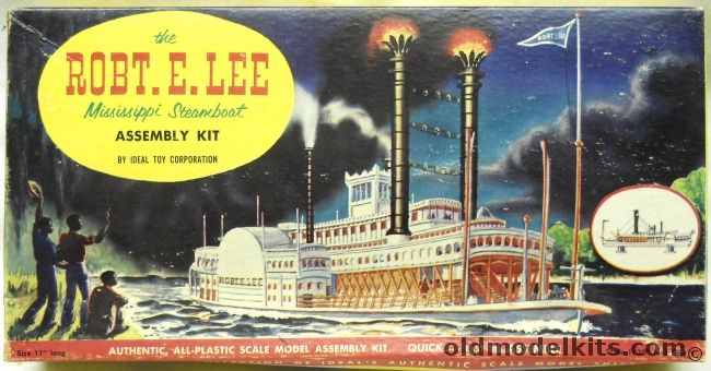 ITC 1/310 Robert E Lee Mississippi Steamboat, 3714 plastic model kit