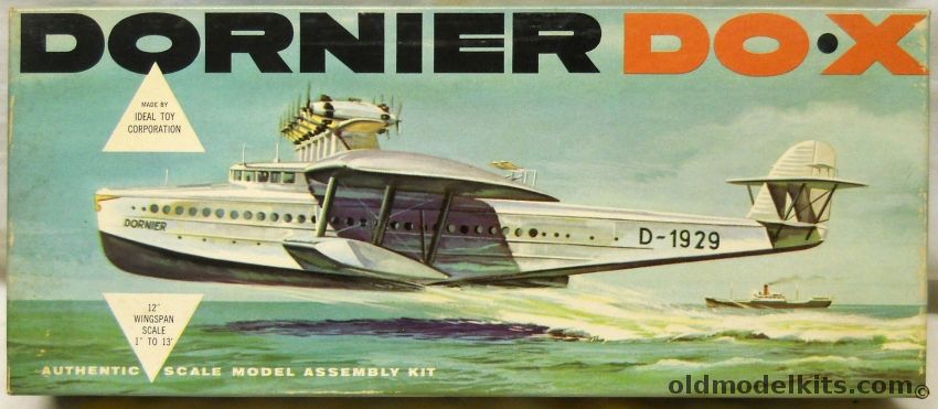 ITC 1/156 Dornier Do-X Flying Boat - (DoX), 3721-98 plastic model kit
