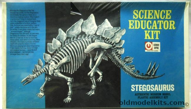 ITC Stegosaurus - Skeleton Display Model, C570-200 plastic model kit