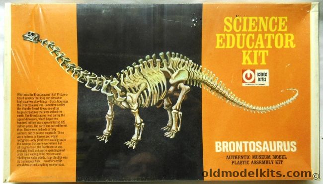 ITC Brontosaurus - Skeleton Display Model, C572-200 plastic model kit