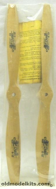 J Zinger Products TWO 13-6-10 Wood Propellers NOS - JZ - Bagged, 502 plastic model kit