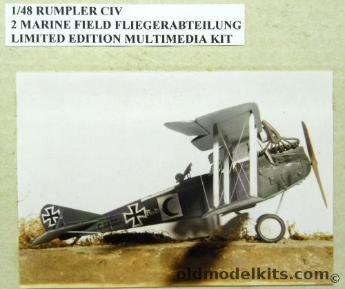 Jager 1/48 Rumpler C-IV - 2 Marine Field Fliegerabteilung - (CIV) plastic model kit