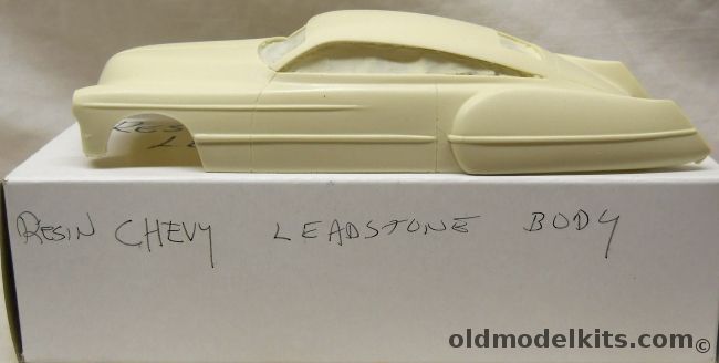 Jimmy Flintstone 1/25 1951 Chevy Leadstone Custom Resin Body plastic model kit