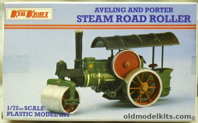 KeilKraft 1/72 Aveling And Porter Steam Road Roller - (Steam Tractor), K301 plastic model kit