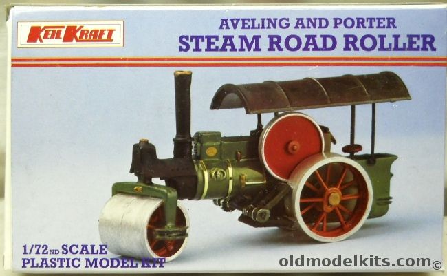 KeilKraft 1/72 Aveling And Porter Steam Road Roller - (Steam Tractor), K301 plastic model kit