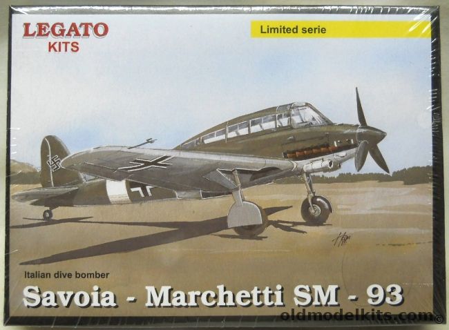 Legato 1/72 Savoia-Marchetti SM-93, LK056 plastic model kit