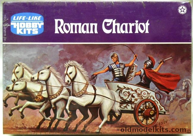 Life-Like 1/48 Roman Chariot - (ex- Miniature Masterpiece / Revell / Adams), 09673 plastic model kit