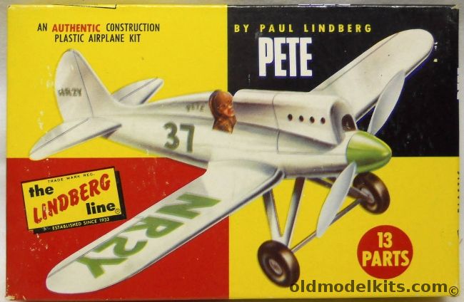 Lindberg 1/48 Benny Howard's Pete - 1930s Thompson Trophy Racer, 401-29 plastic model kit