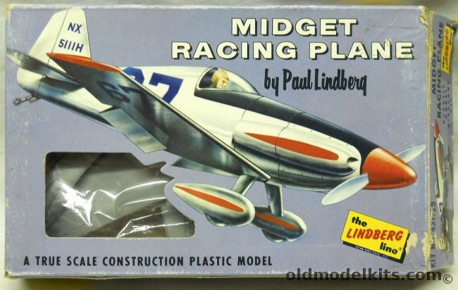 Lindberg 1/48 Midget Mustang - Racing Plane by Dave Long, 421-29 plastic model kit