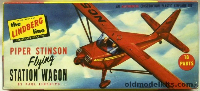 Lindberg 1/48 Piper Stinson Flying Station Wagon, 502-39 plastic model kit