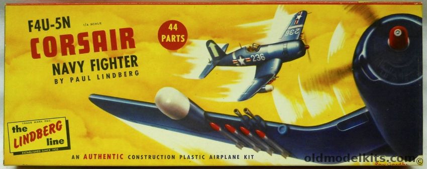 Lindberg 1/48 F4U-5N Corsair - (F4U5N), 512-98 plastic model kit