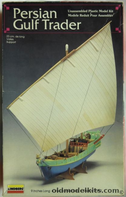 Lindberg Persian Gulf Trader - (ex Pyro Arab Baghla or Dhow), 70882 plastic model kit