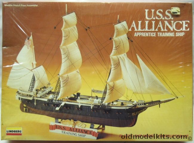 Lindberg 1/200 USS Alliance Training Sailing Ship - (ex Pyro / Life-Like), 857 plastic model kit