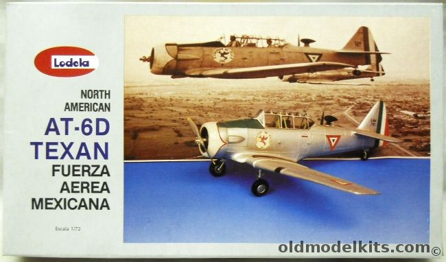 Lodela 1/72 AT-6D Texan - F.A.M. Mexican Air Force, RH4207 plastic model kit
