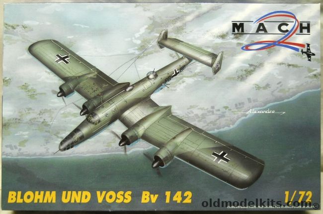 Mach 2 1/72 Blohm und Voss Bv-142 - Luftwaffe Patrol and Special Transport Aircraft plastic model kit