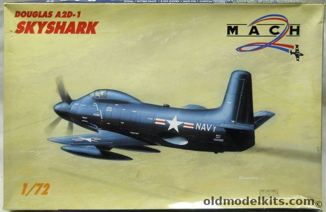 Mach 2 1/72 Douglas A2D-1 Skyshark, GP037 plastic model kit