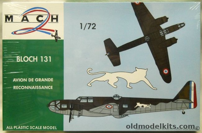 Mach 2 1/72 Bloch 131, MC0014 plastic model kit