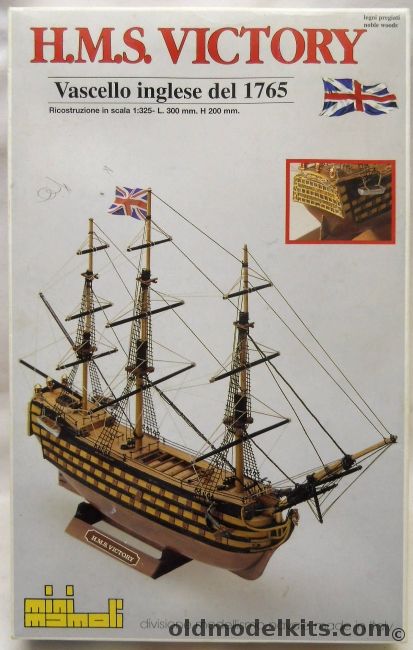 Mamoli 1/135 HMS Victory 1765 - Lord Nelson Flagship, MM12 plastic model kit