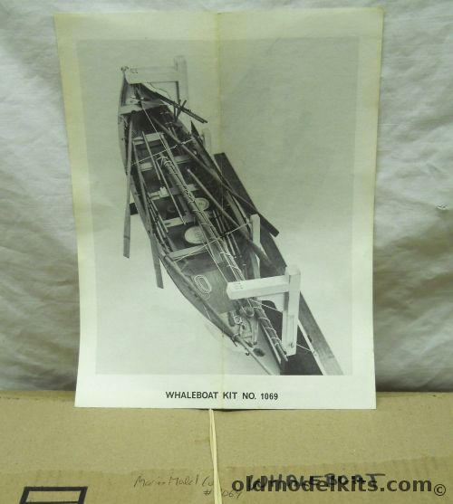 Marine Model Co 1/96 New Bedford Whaleboat 1870 - 14 Inches Long, 1069 plastic model kit