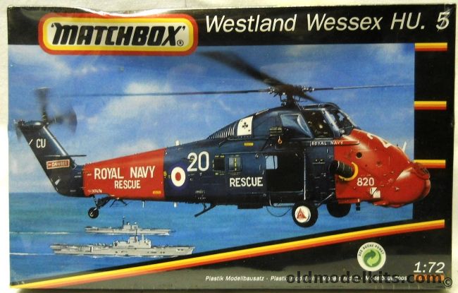 Matchbox 1/72 Westland Wessex HU.5, 40136 plastic model kit