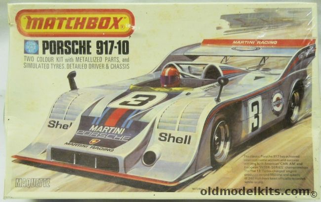 Matchbox 1/32 Porsche 917 - (917-10), PK-303 plastic model kit