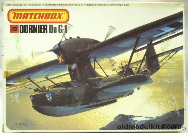 Matchbox 1/72 Dornier Do-18 Civil or Military G-1/V-2 - Luftwaffe Calais-based 3/KuFlGr 406 (1940) or  2/KuFlGr 506 Kiel 1938 or Civil D-AANE 'Zyklon' Lufthansa South Atlantic Mail Service (1938), PK-409 plastic model kit