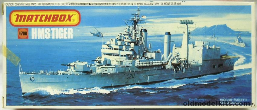 Matchbox 1/700 HMS Tiger Cruiser, PK-164 plastic model kit