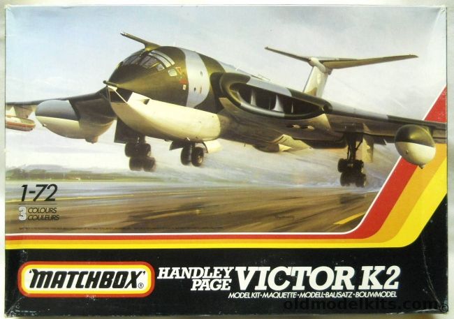 Matchbox 1/72 Handley Page Victor K Mk.2, PK-551 plastic model kit