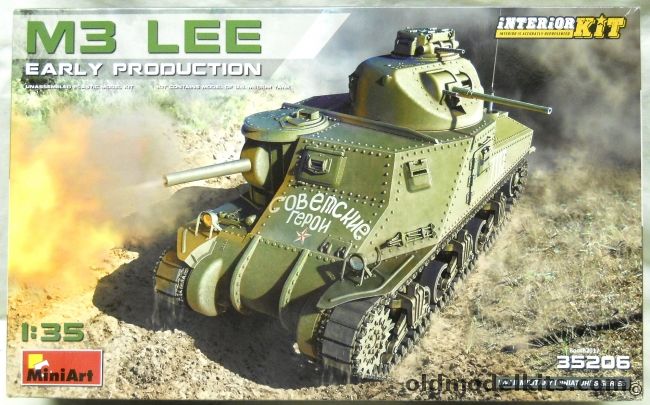 MiniArt 1/35 M3 Lee Early Production - With Full Interior, 35206 plastic model kit