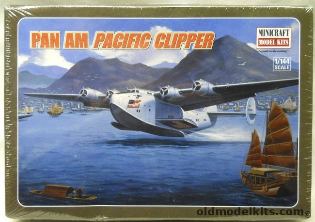 Minicraft 1/144 Boeing 314 Clipper Pan Am - (ex Airfix), 14546 plastic model kit