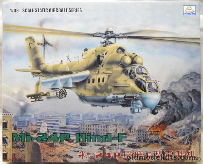 MiniHobby 1/48 Mi-24P Hind F, 80311 plastic model kit