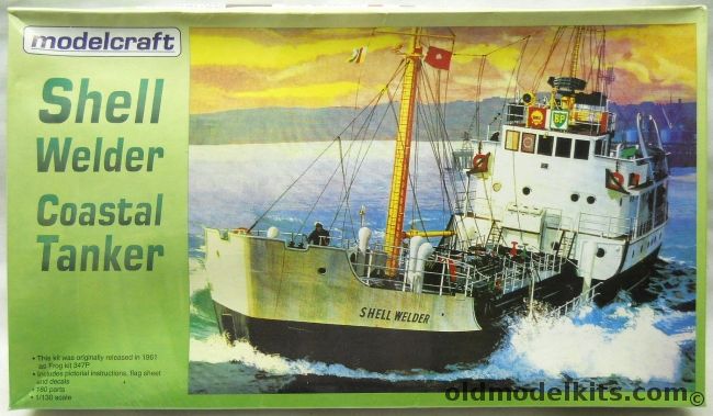 Modelcraft 1/130 Shell Welder Coastal Tanker - (ex Frog), 130-001 plastic model kit