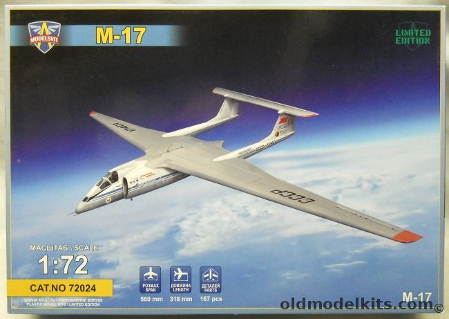 Modelsvit 1/72 M-17, 72024 plastic model kit