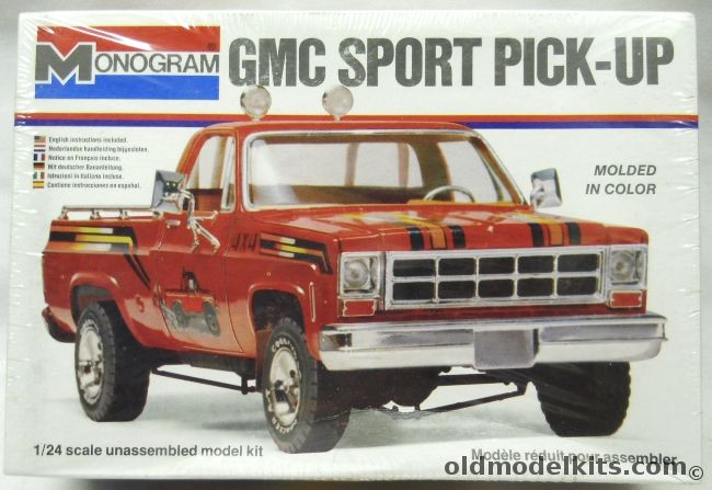 Monogram 1/24 GMC Sport Pick-Up - (Pickup Truck), 2236 plastic model kit