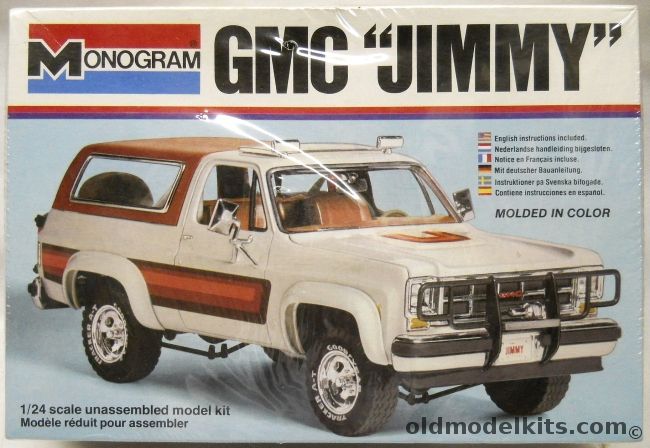 Monogram 1/24 GMC Jimmy, 2248 plastic model kit