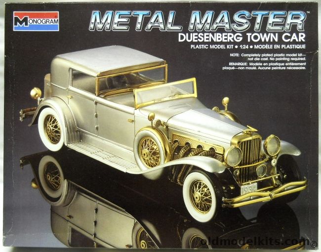 Monogram 1/24 Duesenberg Town Car - Metal Masters Issue, 2310 plastic model kit