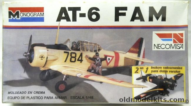 Monogram 1/48 AT-6 FAM - Mexican Air Force - Necomisa Issue, 5307A plastic model kit