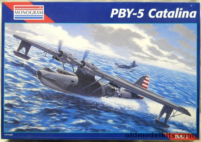 Monogram 1/48 PBY-5 Catalina, 5609 plastic model kit