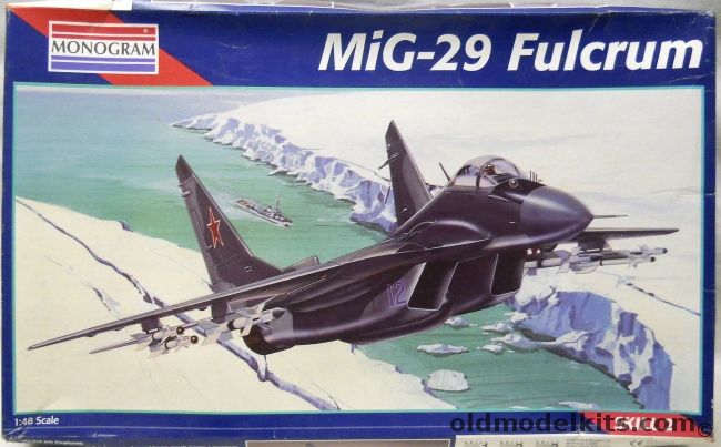 Monogram 1/48 Mig-29 Fulcrum - USSR, 5825 plastic model kit