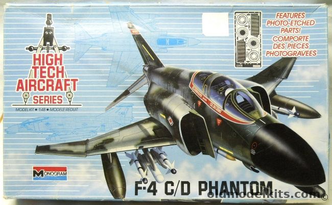 Monogram 1/48 F-4C/D Phantom II High Tech, 5831 plastic model kit
