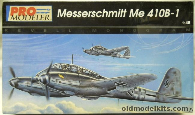 Monogram 1/48 Pro Modeler Messerschmitt Me-410B-1, 5936 plastic model kit