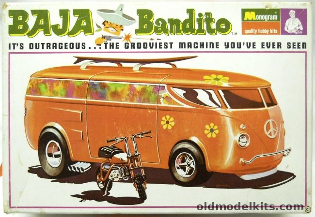 Monogram 1/24 Baja Bandito - Custom Volkswagen Van Tom Daniels Design, 6759 plastic model kit