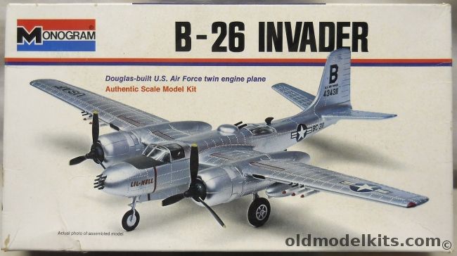 Monogram 1/67 B-26 Invader, 6818-0150 plastic model kit