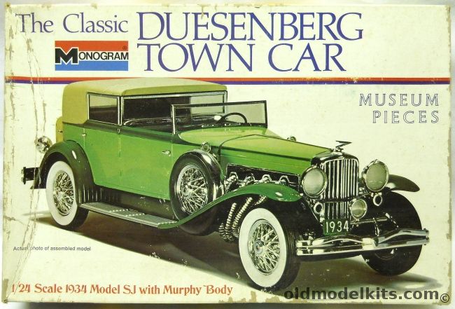 Monogram 1/24 Duesenberg 1934 Model SJ Murphy Body, 7549 plastic model kit