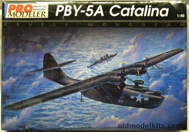 Monogram 1/48 PBY-5A Catalina Pro Modeler, 85-5934 plastic model kit