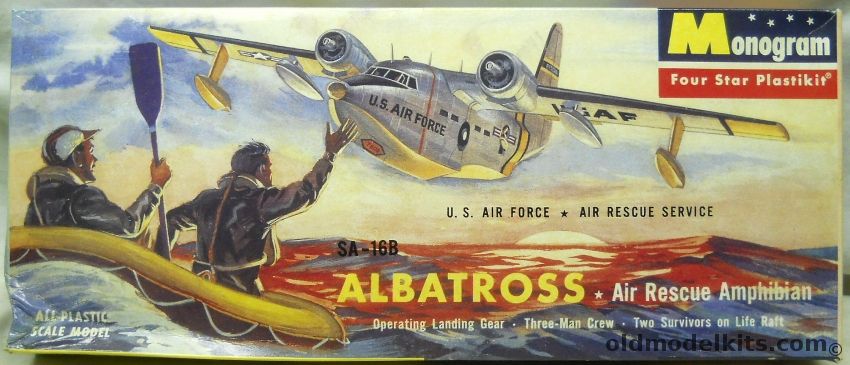 Monogram 1/72 Albatross SA-16B - Hu-16, P20-149 plastic model kit