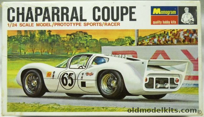 Monogram 1/24 Chaparral Coupe - (Chaparral 2D), PC142-150 plastic model kit