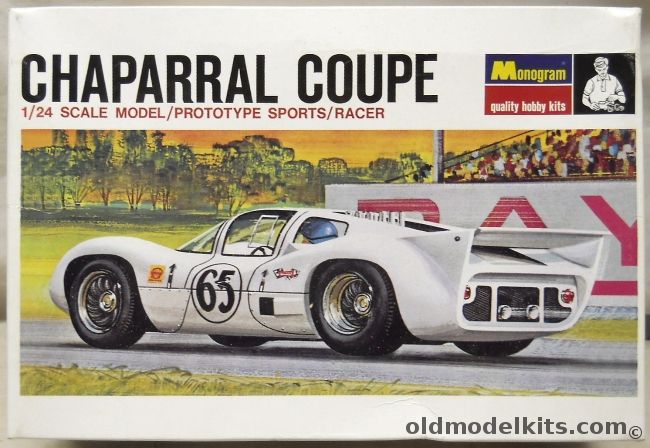 Monogram 1/24 Chaparral 2D Coupe, PC142-150 plastic model kit