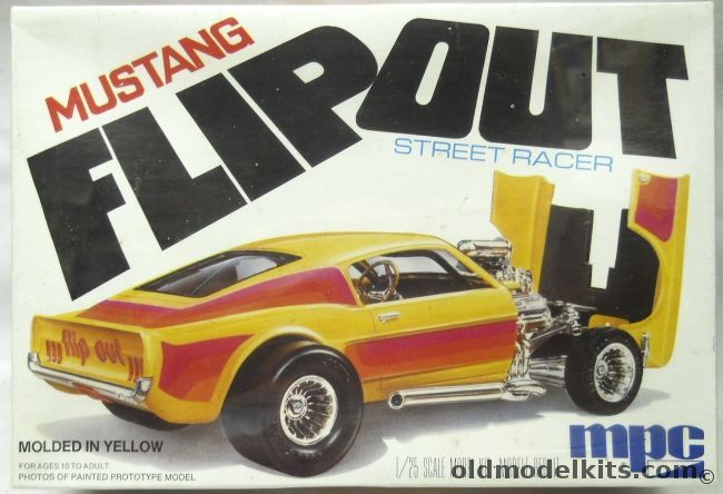 MPC 1/25 Flip Out Mustang Street Racer - (Flipout), 1-0742 plastic model kit