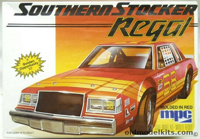 MPC 1/25 Southern Stocker Regal - Buick Race Car, 1-0845 plastic model kit